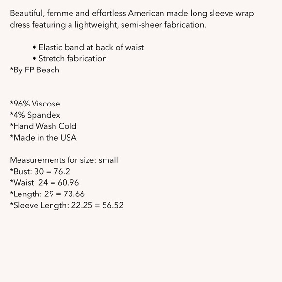 Free People Wrap Dress - Picture 2 of 5